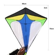 Visland New Diamond Kite For Children With Handle Fly Line For Outdoor Sports
