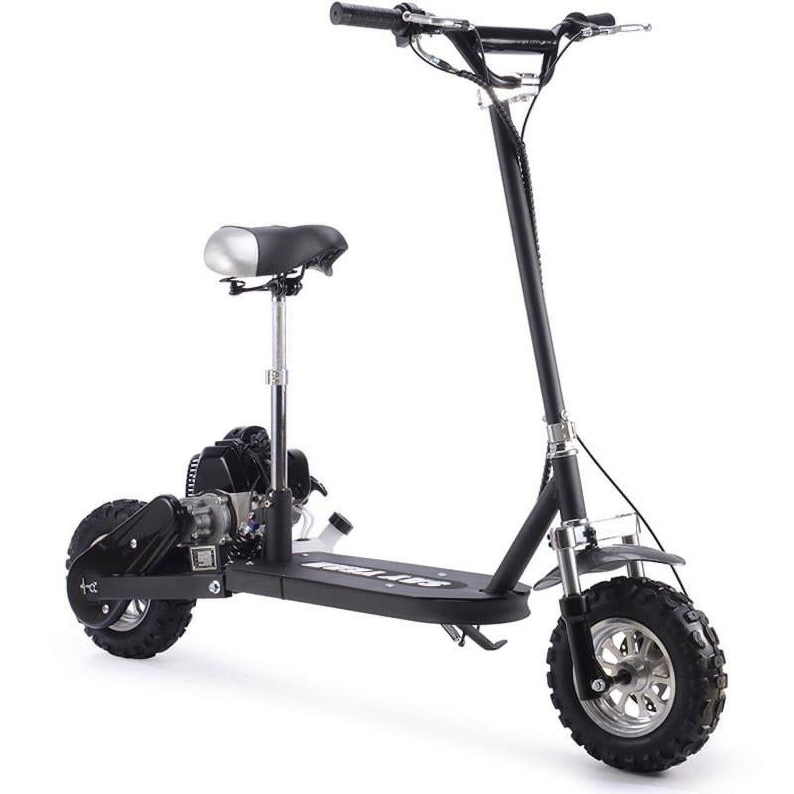 Say Yeah 49cc Motor Riding Scooter with Kids Seat in Black