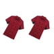 thumbnail image 1 of Wosthever Chef Coat Short Sleeve Cook Jacket Clothing Breathable Uniform Summer Skin-friendly Fashion for Restaurant Hotel Cafe Kitchen Type1 NO1, 1 of 6