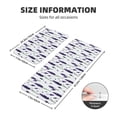 thumbnail image 2 of Bingfone 2 Pcs Kitchen Rugs and Mats,Cushioned Anti-Fatigue Floor Mat,PVC Non-Slip Kitchen Rug Set for Kitchen,Laundry Room,Sink 17"x47"+17"x29" - Lavender Flowers, 2 of 6