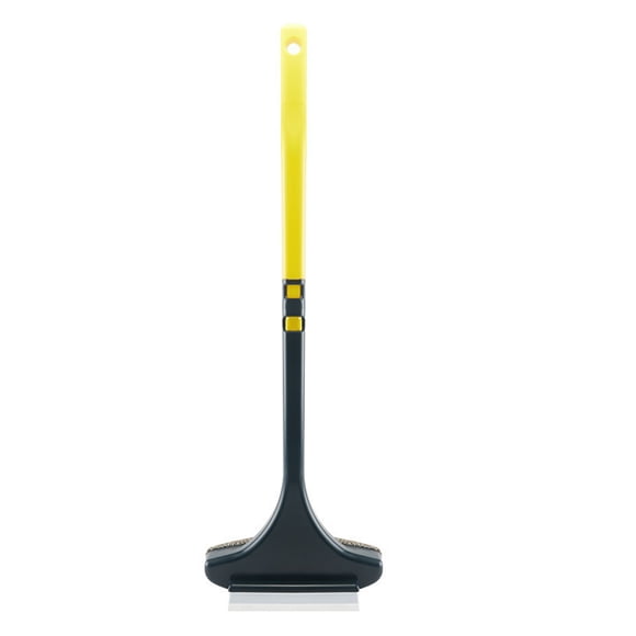 Bearachild Cepillos de vidrio Herramienta de limpieza Artículos para el hogar Artículos para el hogar Conveniencia telescópica Raspador de doble cara Suministros de limpieza para el hogar Bearachild HA067662-01