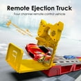 AiYqZypa Toy Car Kids Four Way Remote Control Car Toy Ejection Storage