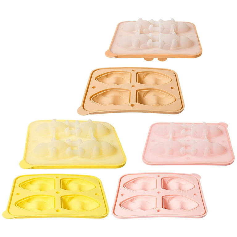 Silicone Apple Shape Ice Mold Tray - 25 pcs