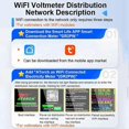 thumbnail image 4 of ATORCH GR2PWS Electricity Meter Tuya WiFi Rail Power Energy Meter AC50-320V Digital Display Monitor Voltage Curve Ammeter, 4 of 5