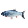 thumbnail image 2 of Yirtree Flopping Fish Cat Toy, Realistic Plush Simulation Electric Moving Cat Kicker Toy, Funny Interactive Floppy Fish for Cat Supplies，Mice Animal Toys, 2 of 8