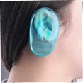 thumbnail image 3 of Shower Cap Ear Muffs, Silicone Ear Cover Ear Protector Waterproof Shield Anti Staining Plastic Ear Guard Hair Dye Earmuffs For Fashion Or Home Cy s202, 3 of 5