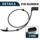 thumbnail image 5 of Sensor de velocidad de rueda ABS Unique Bargains para Mercedes-Benz para Maybach S560 No.A2229050006 trasero izquierdo derecho, 5 of 6