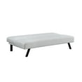 thumbnail image 6 of Serta Danbury Modern Twin Futon, Ivory Woven Fabric, 6 of 13