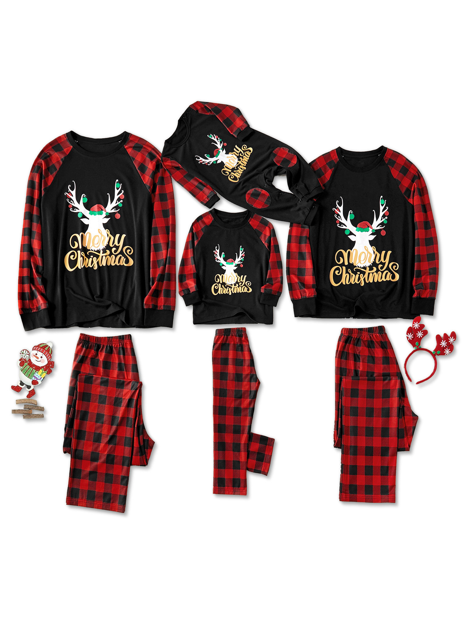 matching pajamas sets for family