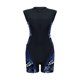 thumbnail image 5 of Traje de baño de una pieza para mujer, conjunto de bikini para mujer, estampado con relleno en el pecho, sin aros, bikini con cuello en V, traje de baño de nailon para mujer, 5 of 6