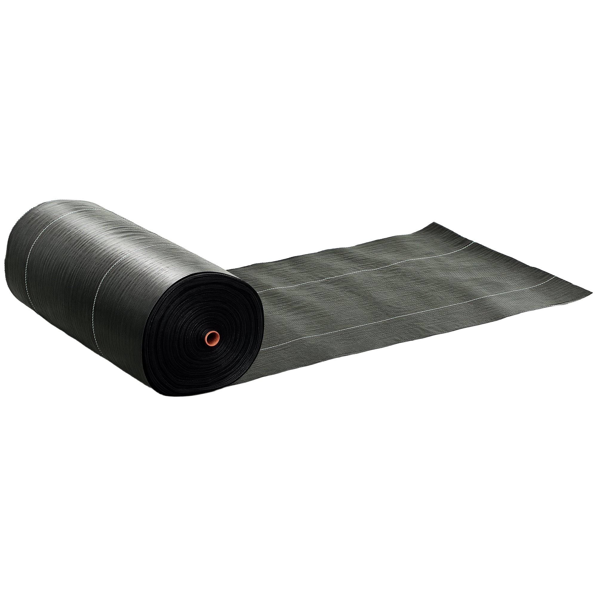 Outsunny 4FT x 300FT Weed Barrier Landscape Fabric Heavy Duty, 5oz Woven Weed Control Fabric for Landscaping