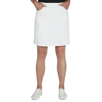 Hearts Of Palm Womens Tech Stretch Pull On Skort With Elastic Waistband