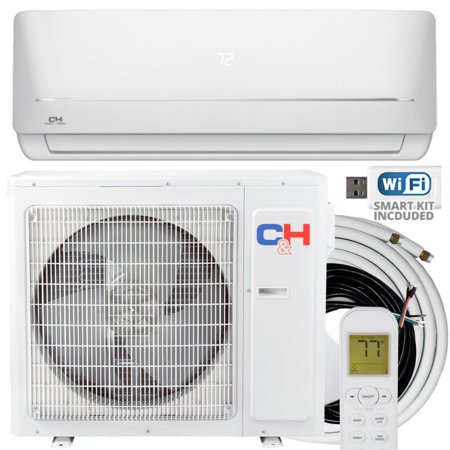 Cooper & Hunter 9000 BTU 115V Wifi Ductless Mini Split Air Conditioner Heat