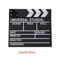 thumbnail image 3 of serony Director Video Scene Clapper Tv Video Clapper Movie Photography Props Hanging black, 3 of 5