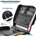 thumbnail image 4 of FORMRS Zipper Binder with Shoulder Strap 2-inch Ring 500 Sheet Capacity File Bag, Abstract Painting, 4 of 5