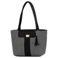 thumbnail image 2 of Bolso Cuadri De Mujer FANA Isadora Color CuadriBlanco 6 Bonita Compra Ya, M4023!!, 2 of 3