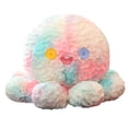 thumbnail image 1 of wsevypo Peluche suave: muñeco de peluche de pulpo de dibujos animados, lindo regalo de cumpleaños, 1 of 8