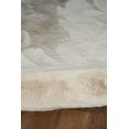 thumbnail image 2 of Maven Faux Rabbit Pale Grey 3 ft. x 5 ft. Accent Rug, 2 of 6