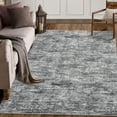 thumbnail image 2 of Hasoo Area Rug 9' x 12' Rugs for Dining Room Modern Rugs for Living Room Soild Indoor Carpet Soft Lightweight Washable Light Gray Rugs, 2 of 6