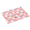 thumbnail image 2 of Bingfone Cute Pink Snowman Cat ,18" x 24"Dish Drying Mat for Kitchen Counter,Ultra Absorbent Microfiber, 2 of 7