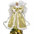 thumbnail image 2 of Christmas Angel with LED Light Angel Christmas Figurine Seasons of Holiday DéCor Top Decoration, 2 of 4