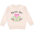 thumbnail image 2 of Inktastic Mimi's Girl Heart Flowers Toddler Sweatshirt, 2 of 4