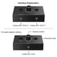thumbnail image 4 of 3.5mm Audio Switcher, 2 Input 1 Output/1 Input 2 Output Audio Splitter Switcher, Audio Switcher Box, 4 of 5