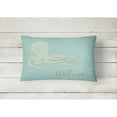 thumbnail image 2 of Carolines Treasures BB8553PW1216 Octopus Welcome Canvas Fabric Decorative Pillow  12H x16W multicolor, 2 of 3