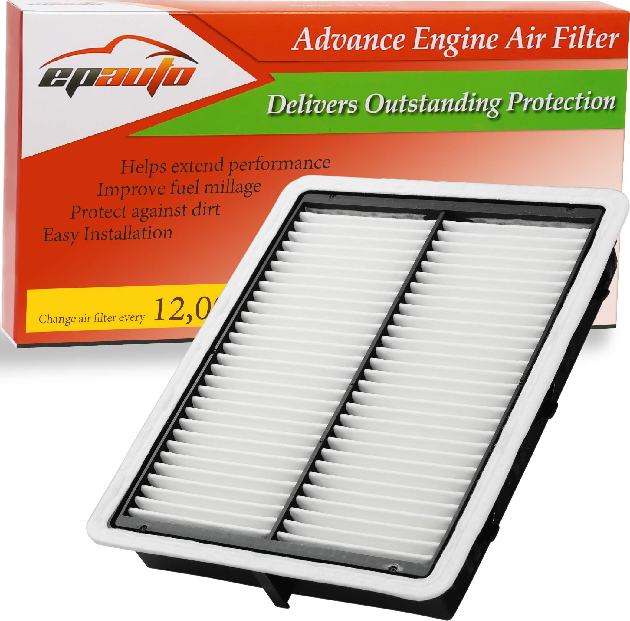 EPAuto GP942 (CA11942) Replacement for Hyundai Panel Air Filter for