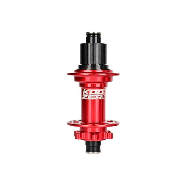 Xingzhi Levier de Dégagement Rapide de l'Arbre de Roue Fournitures de Cyclisme Réduction de Friction Installation Pratique Moyeu de Roulement en Alliage d'Aluminium Rouge/148*12MMMSXM390