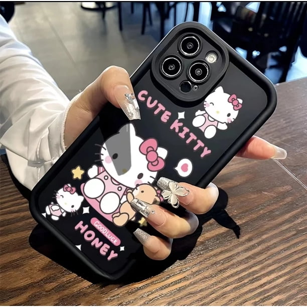 Sanrio Hello Kitty Kuromi Phone Case For iPhone 15 14 Pro Max 13