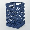thumbnail image 1 of Panier Crochet Mode, Marine - 9 x 5.5 x 5.5 Po., 1 of 1