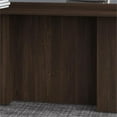 thumbnail image 4 of Pemberly Row 72W x 36D Executive Desk in Black Walnut - Engineered Wood, 4 of 7