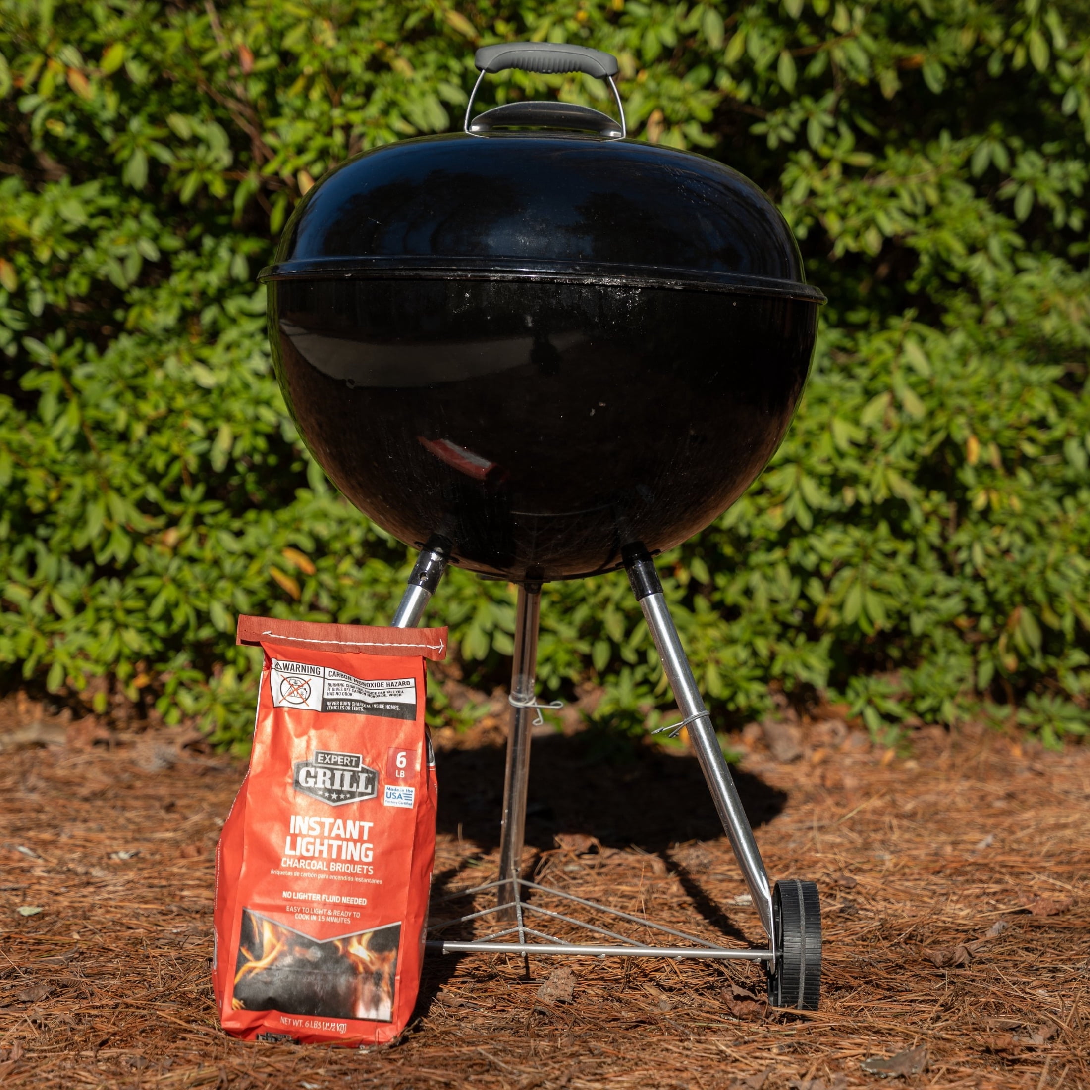 Expert Grill Instant Lighting Charcoal Briquettes, 6 lb