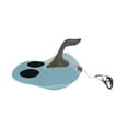 thumbnail image 3 of Trineo de nieve Deportes de invierno Trineo de descenso Regalo Trineo de hierba para niños Niños Niños Azul, 3 of 8