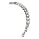 thumbnail image 4 of JOYARIS Esclava Hombre Pulsera Cubana Diamantada Plata 925 6 Mm Talla 18 cm PT-0000344, 4 of 4