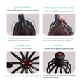 thumbnail image 3 of Hands Free Electric Scalp Head Massager Three Speed Adjustable Octopus Claws Massager for Stress Relief for Athletes Drivers Elderly ANGGREK CE1026, 3 of 8