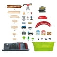 thumbnail image 3 of Hape Train Building Set in a Bucket, 50 Pieces, 3 of 7