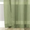 thumbnail image 2 of Mainstays Crushed Voile 2-Pack Sheer Grommet Window Curtains Panel Pair, 2 of 8