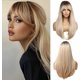 thumbnail image 1 of Yanonmyfd Black Wigs for Women Long Wig with Bangs Natural Straight Wigs Synthetic Hair Heat Resistant Wigs for Daily Party Cosplay Wear, 1 of 38