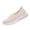 Beige, variant on Women's Loafer Shoes Mesh Non Slip Slip On Casual Ballet Flat Nurse Walking Sneakers Knit Round Toe Casual Memory Foam Orthopedic Shoes Beige 5 Wide