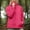 Hot Pink, variant on Sentmoon Jacket Women with Hood Packable Waterproof Rain Jacket Long Sleeve Solid Color with Zipper Womens Windbreaker Jacket for Hiking & Camping XL