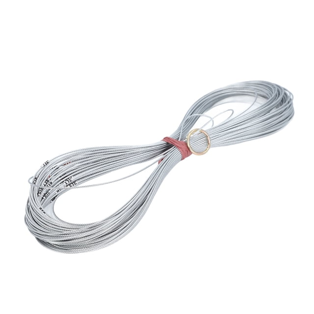 Construction Measure Rope, Portable Steel Wire 50m Deep Well Measuring Rope Fade Resistant for Railways