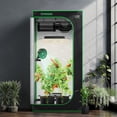 thumbnail image 6 of VIVOSUN S276 32"x32"x63" Grow Tent, High Reflective Mylar with Observation Window and Floor Tray for Hydroponics Indoor Plant for VS1500, 6 of 9