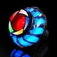 thumbnail image 4 of Universal 12V LED Angel Eye Flash Motorcycle Headlight Tail Brake Rear Light Motorbike Scooter Accessories Brake Lamp Retrofit, 4 of 5