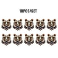 thumbnail image 3 of 10 Pieces Heat Transfer Patterns Adults Machine Thermal T-Shirt Clothes Printing Decals Sheets Household DIY Crafting Fabric Making Accessories Type 1, 3 of 8