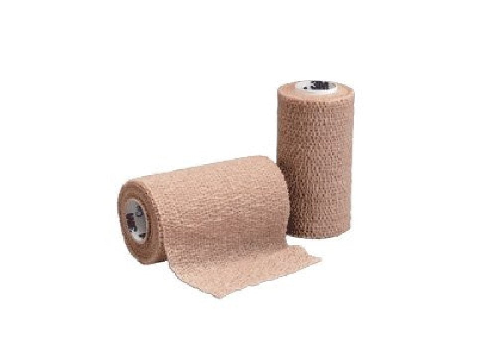 3M Coban Elastic Bandage Dressing, 4in x 5yds, Comfortable for Patients