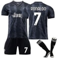 thumbnail image 1 of Kits de fútbol para niños Jersey de fútbol Camiseta de entrenamiento Traje 22/23 - Christiano Ronaldo Juventus-Cristiano Ronaldo Visitante-Niños 26(140-150CM) BmatwkZeng Bmatwe Jersey, 1 of 2