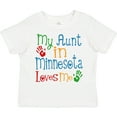 thumbnail image 3 of Inktastic My Aunt in Minnesota Loves Me Boys or Girls Toddler T-Shirt, 3 of 5