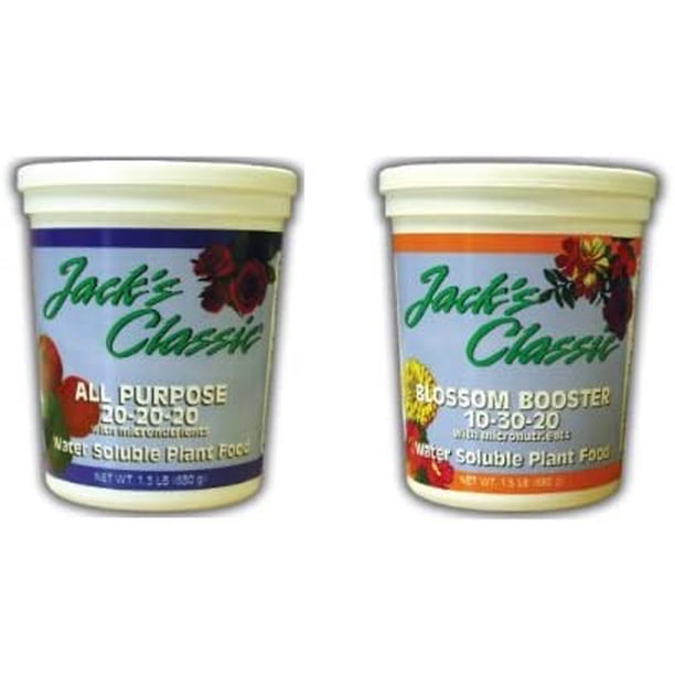 Jack's Classic Blossom Boosteer 103020 and All Purpose 202020